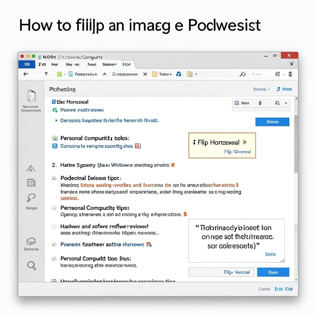 How To Flip An Image In PowerPoint: Mirror Or Rotate With Ease