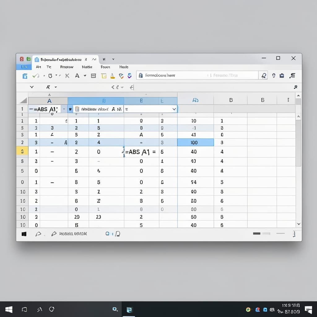 Formula for Absolute Value in Excel: Simple Function for Error-Proof Calculations