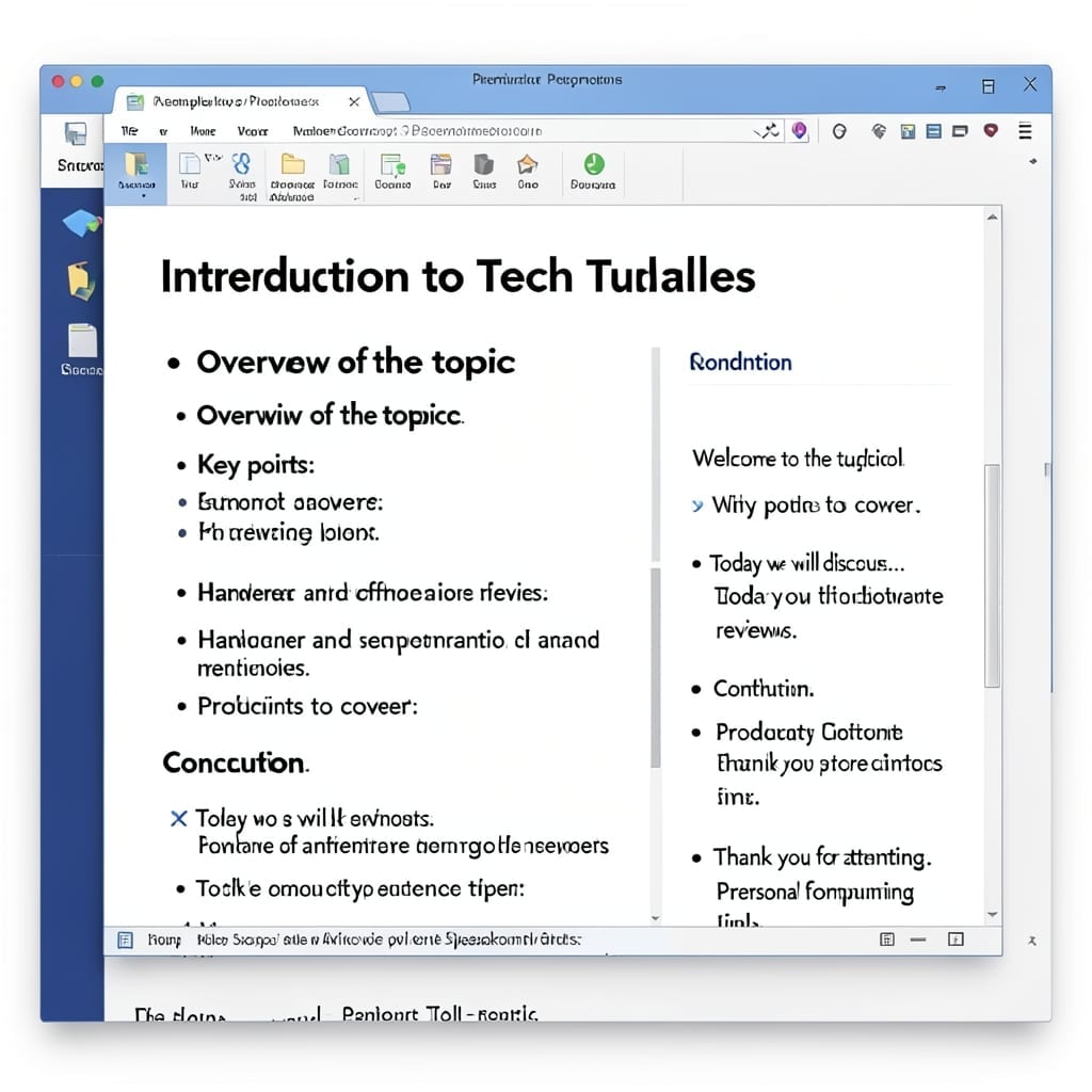 Example Of PowerPoint With Speaker Notes: Step-By-Step Presentation Guide