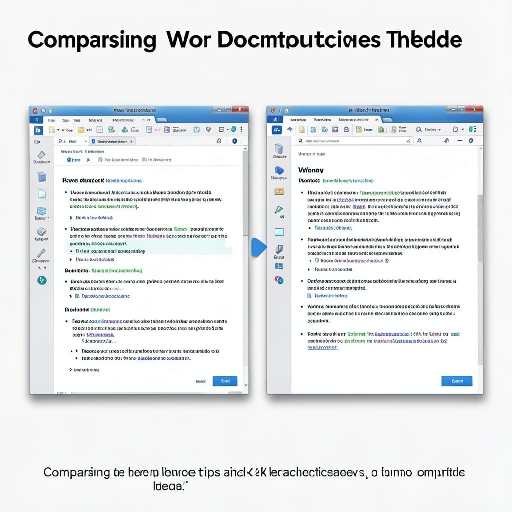 Compare Two Word Documents Side by Side: Visual Diff Tool for Quick Edits