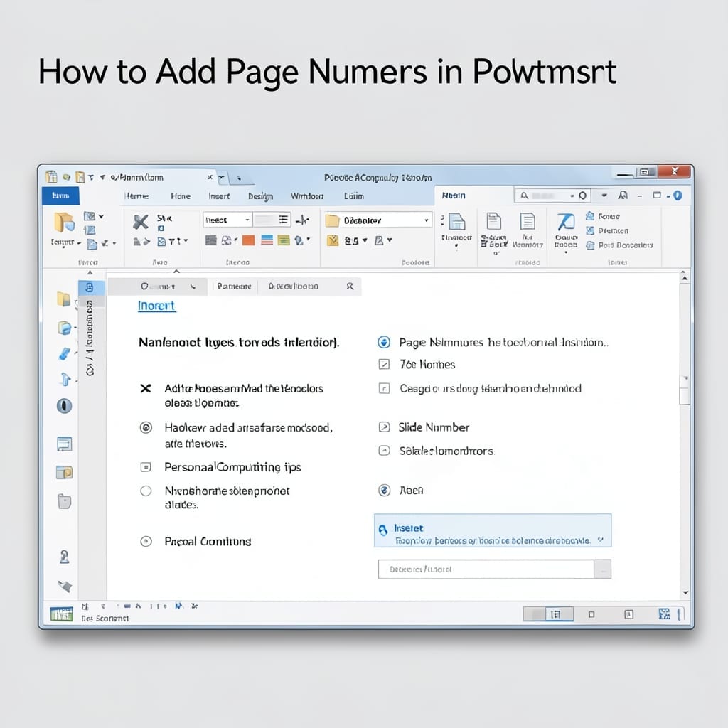 How To Add Page Numbers In PowerPoint: Step-by-Step Slide Numbering