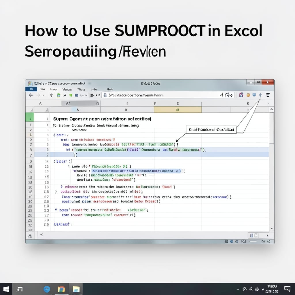 How to Use SUMPRODUCT in Excel: Foolproof Multi-Array Calculation