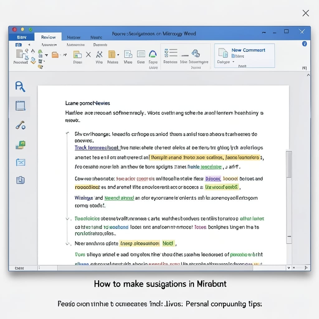 How To Make Suggestions In Word: Track Changes for Collaborative Editing