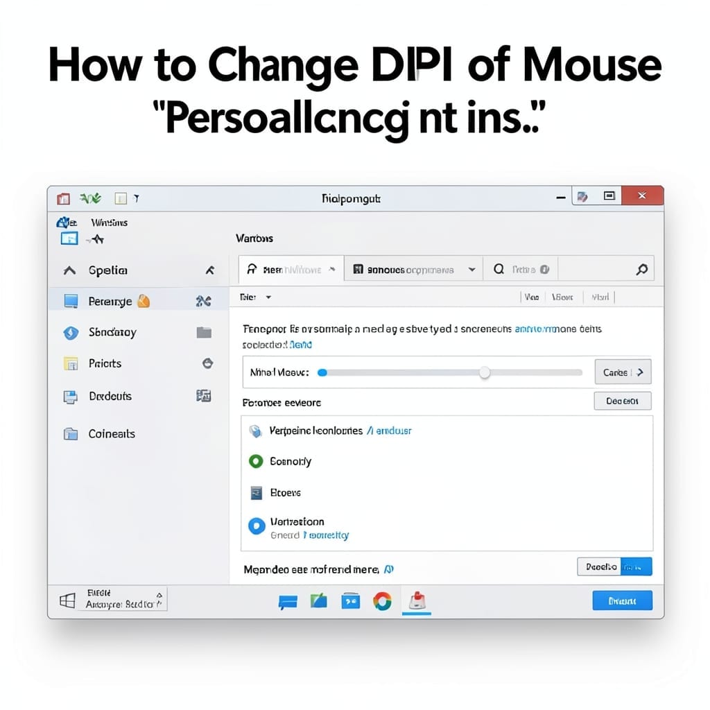 How To Change DPI Of Mouse: Quick Sensitivity Adjustment