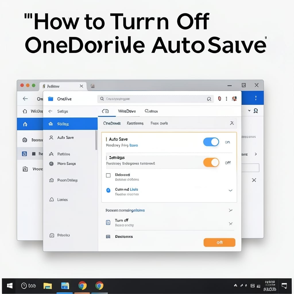 How to Turn Off OneDrive AutoSave: Simple Settings Adjustment