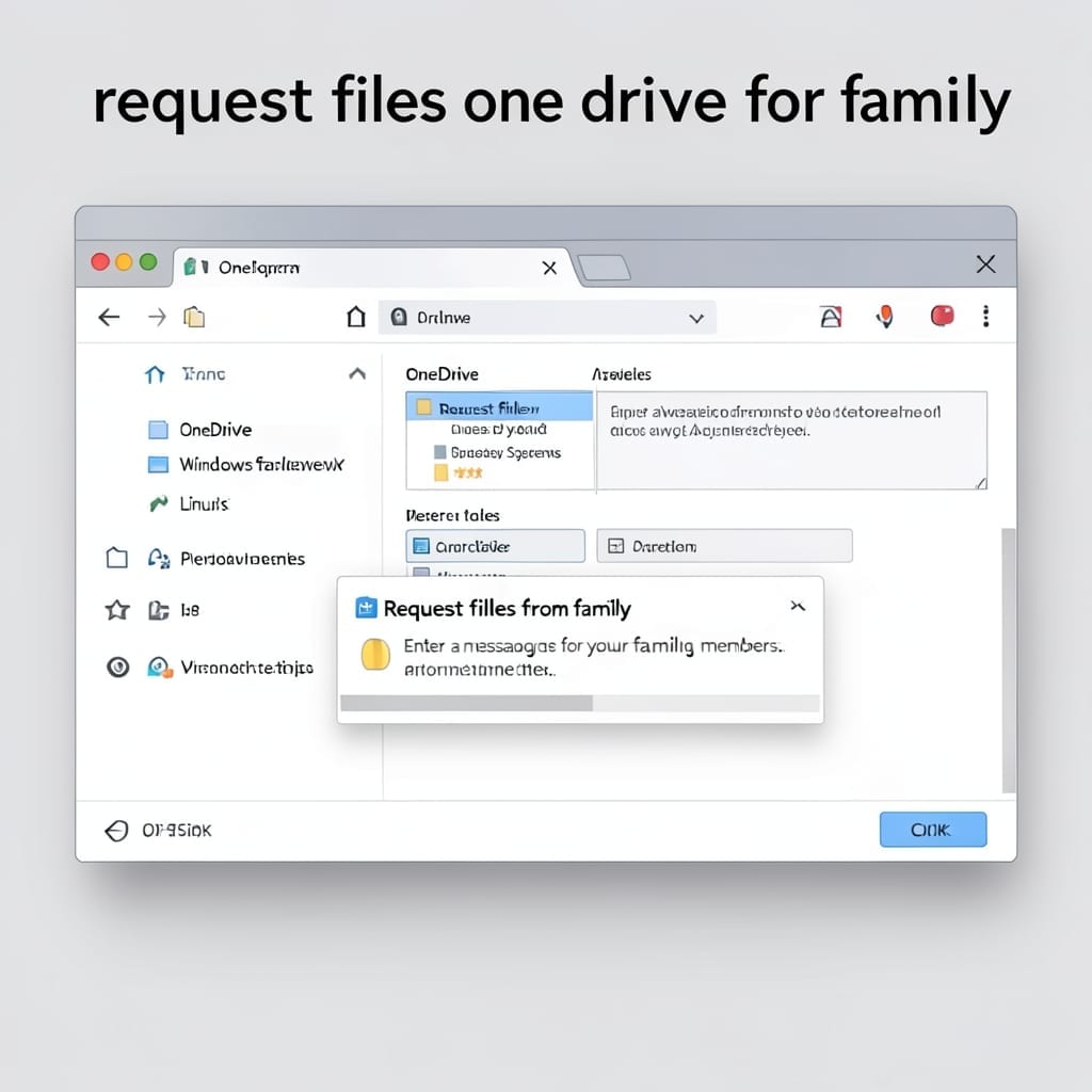 Request Files One Drive for Family: Secure Sharing Made Simple