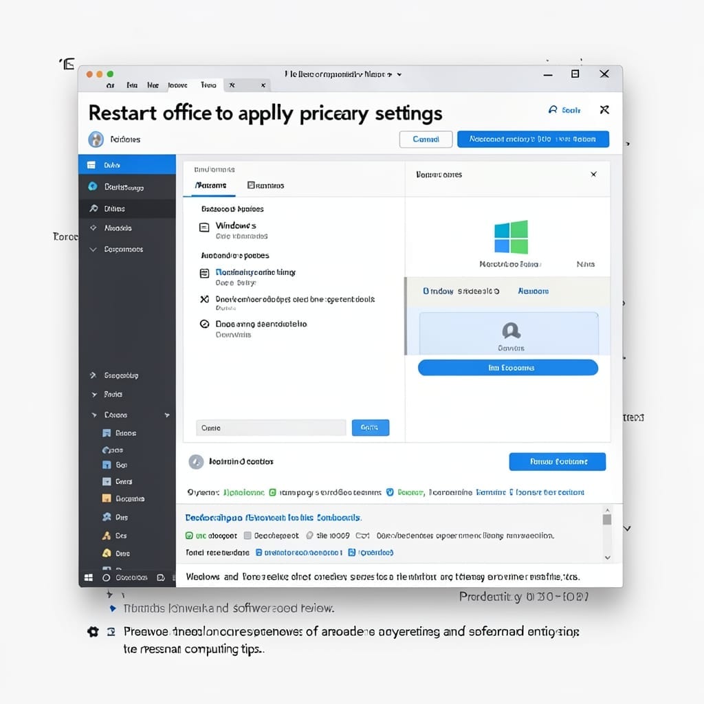 Restart Office To Apply Privacy Settings: Quick Fix for Immediate Protection
