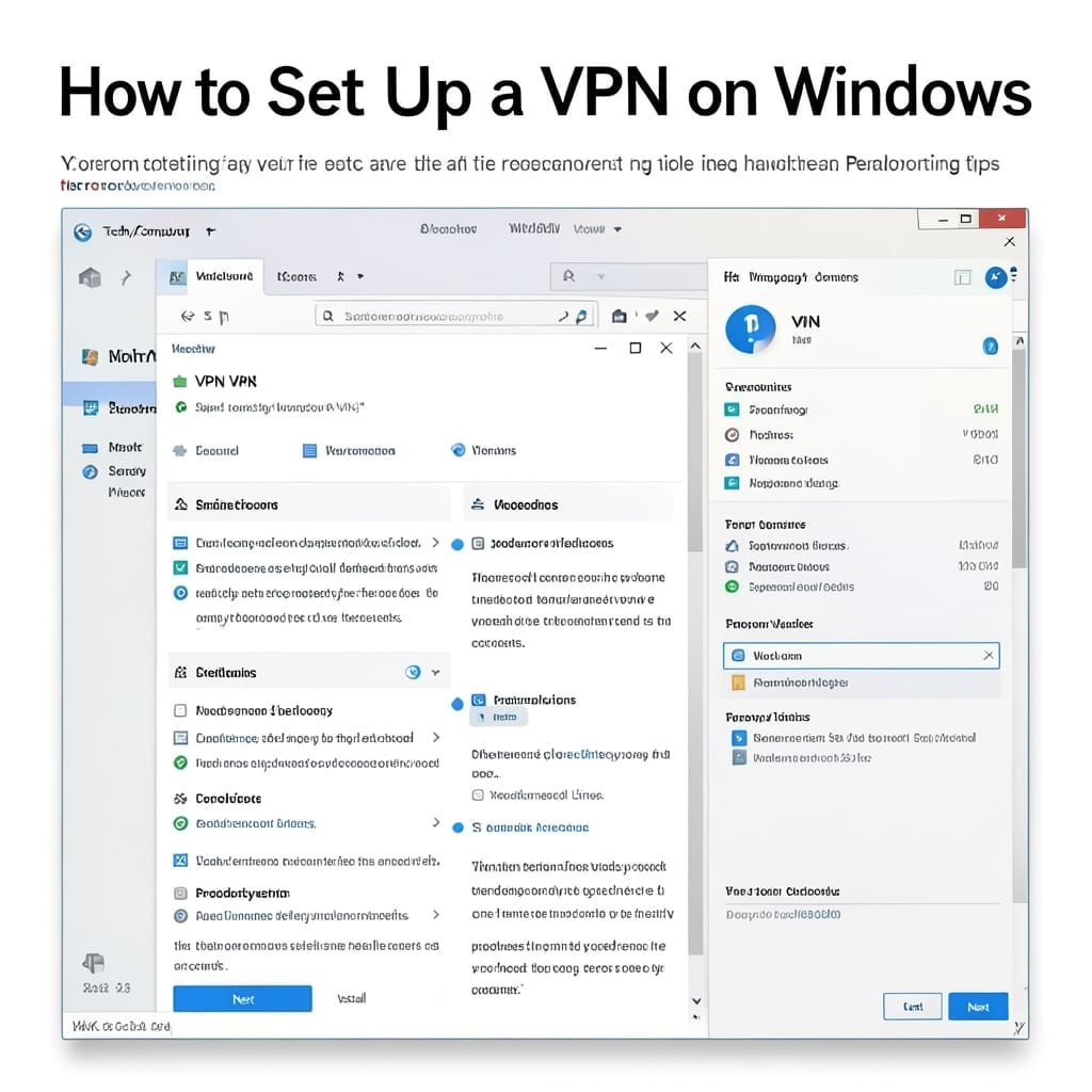 How to Set Up a VPN on Windows: Secure Connection in Minutes