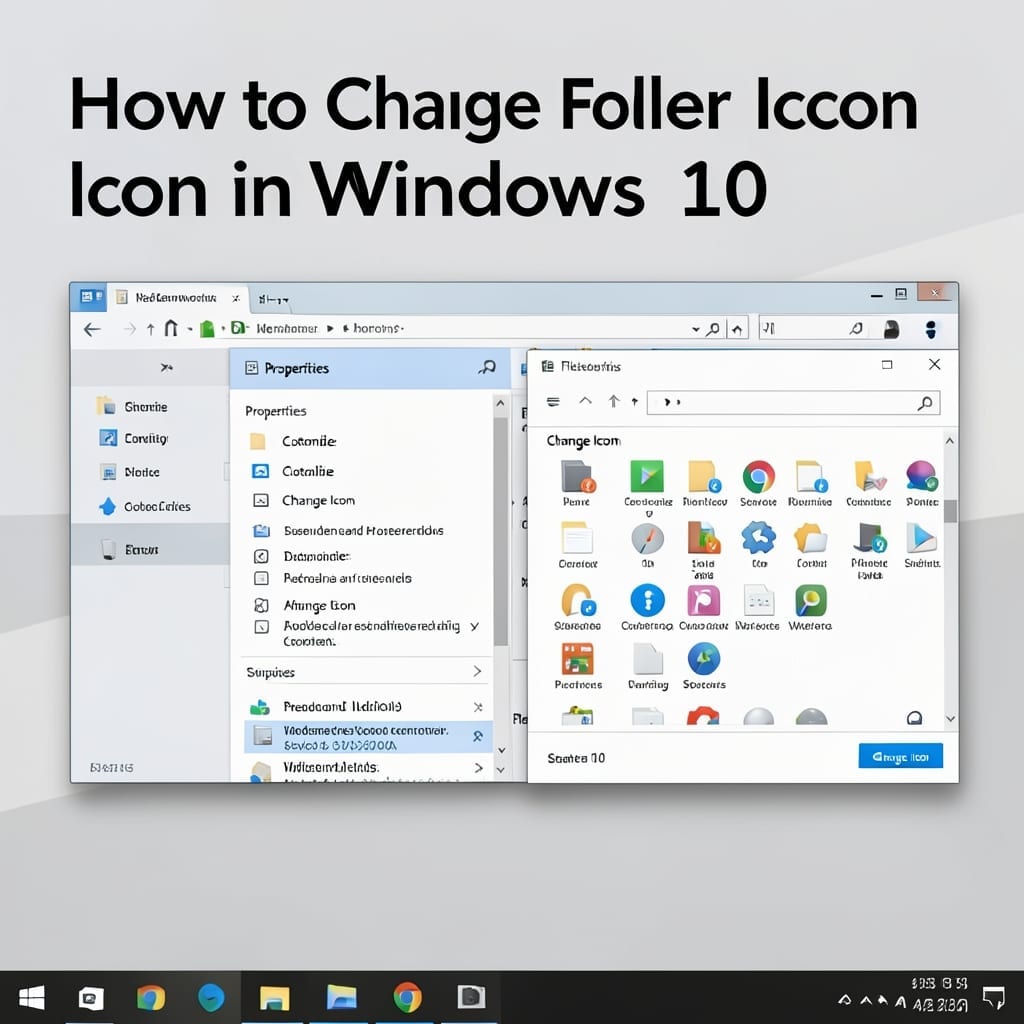 How To Change Folder Icon Windows 10: Step-By-Step Visual Guide