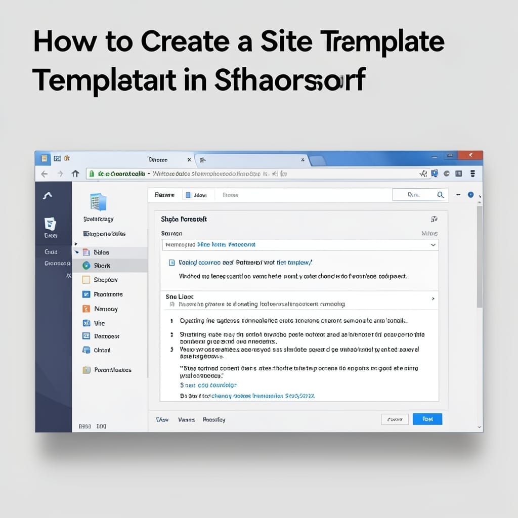 How To Create A Site Template In Sharepoint: Step By Step Guide