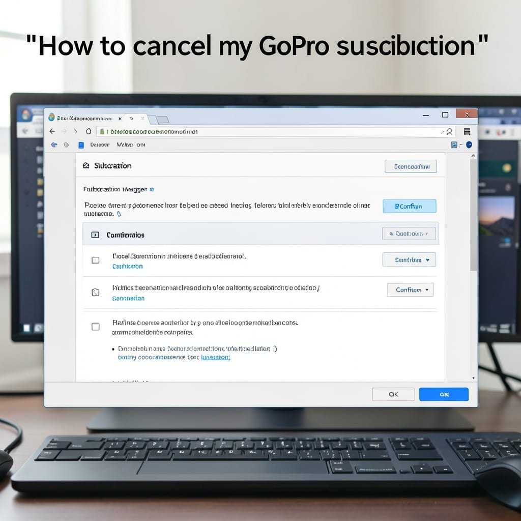How to Cancel My GoPro Subscription: Hassle-Free Cancellation Guide