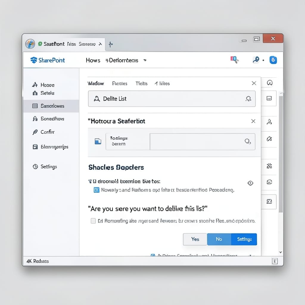 How to Delete a SharePoint List: Permanent Removal in 3 Clicks