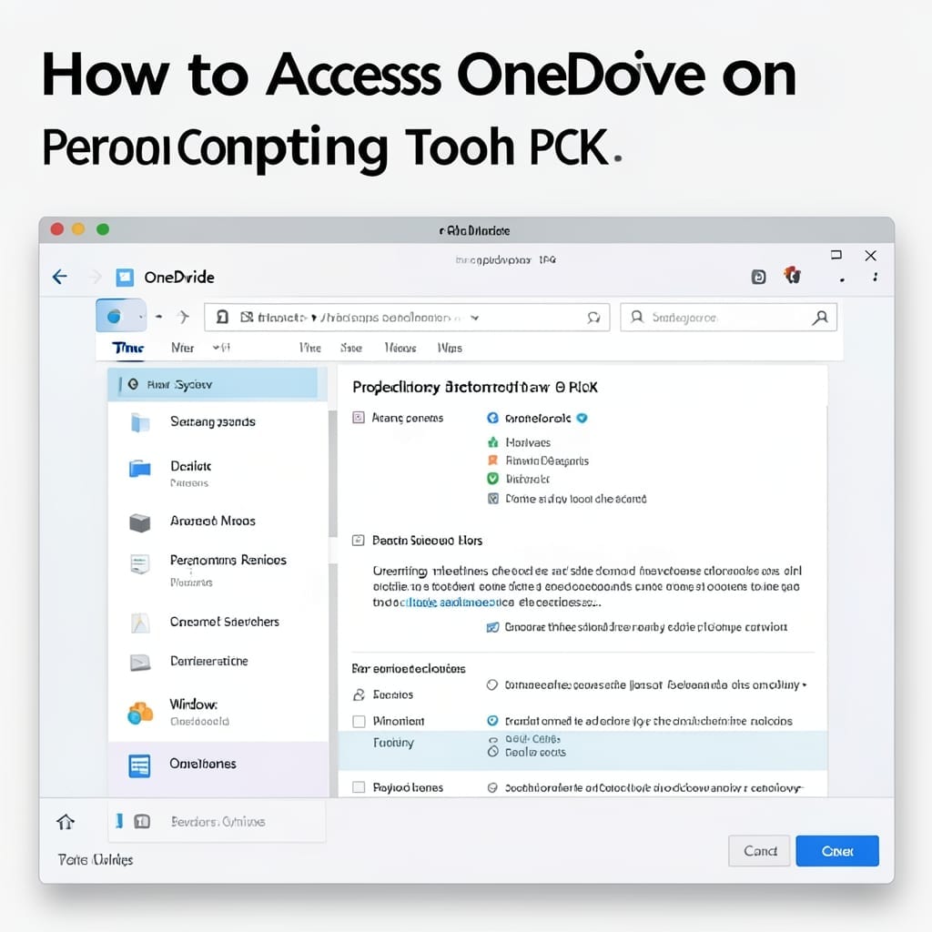 How to Access OneDrive on PC: Quick Cloud Sync Setup
