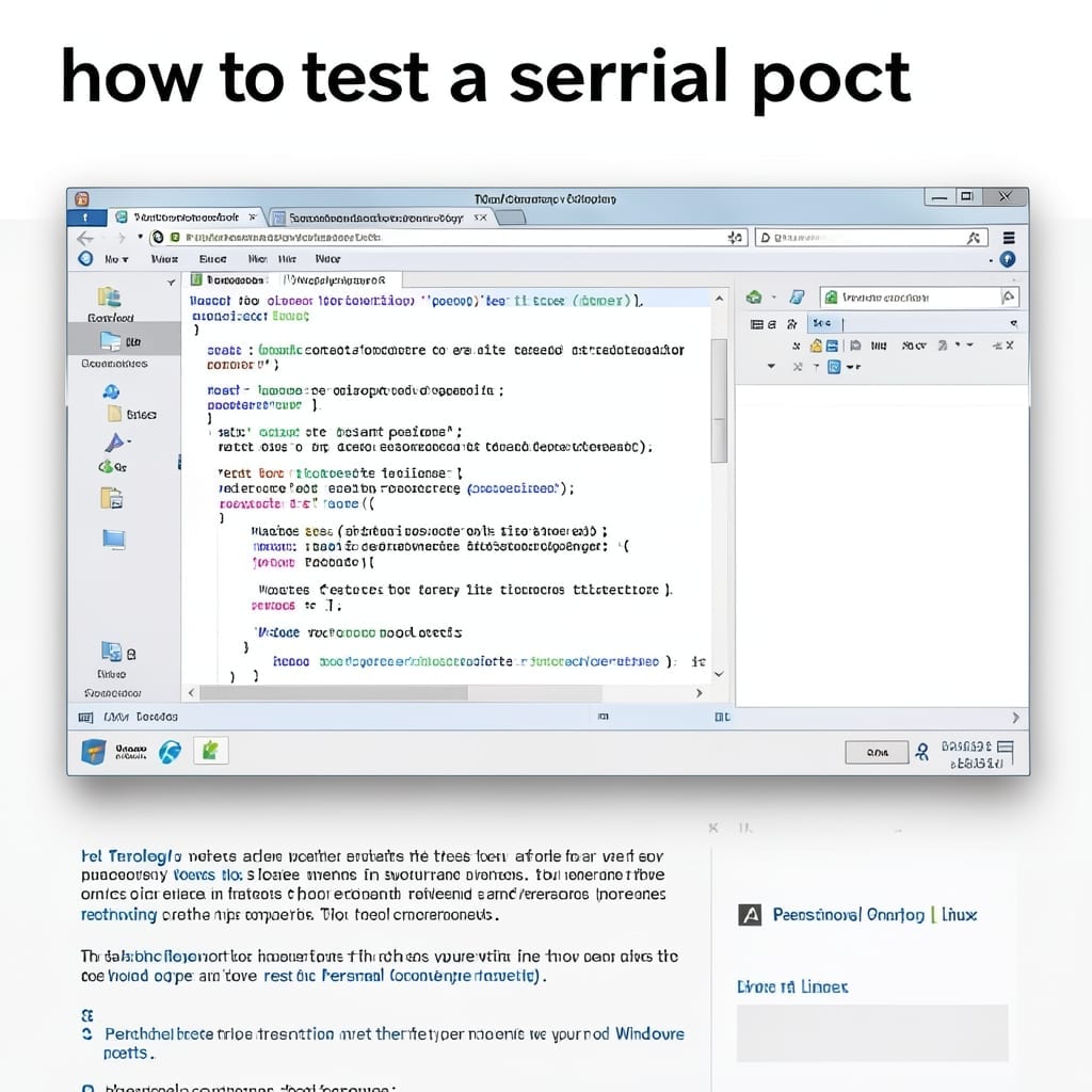 How to Test a Serial Port: Step-By-Step Troubleshooting