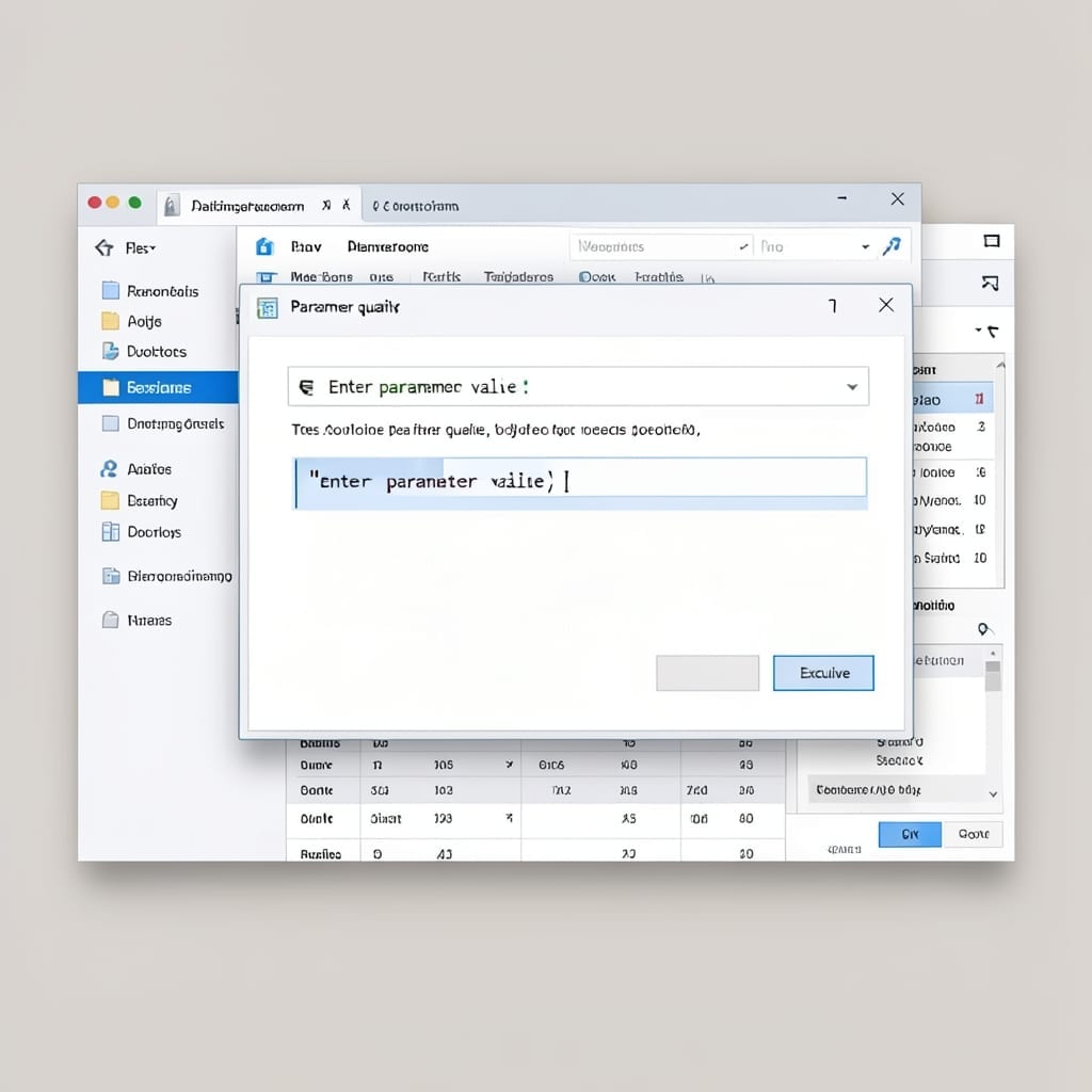 Create A Parameter Query Where The User: Dynamic SQL Filtering Technique