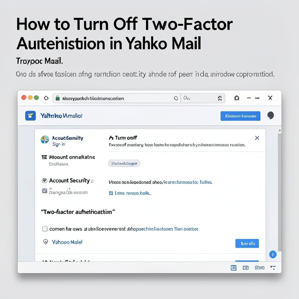How To Turn Off Two Factor Authentication Yahoo Mail: Simple Account Security Change