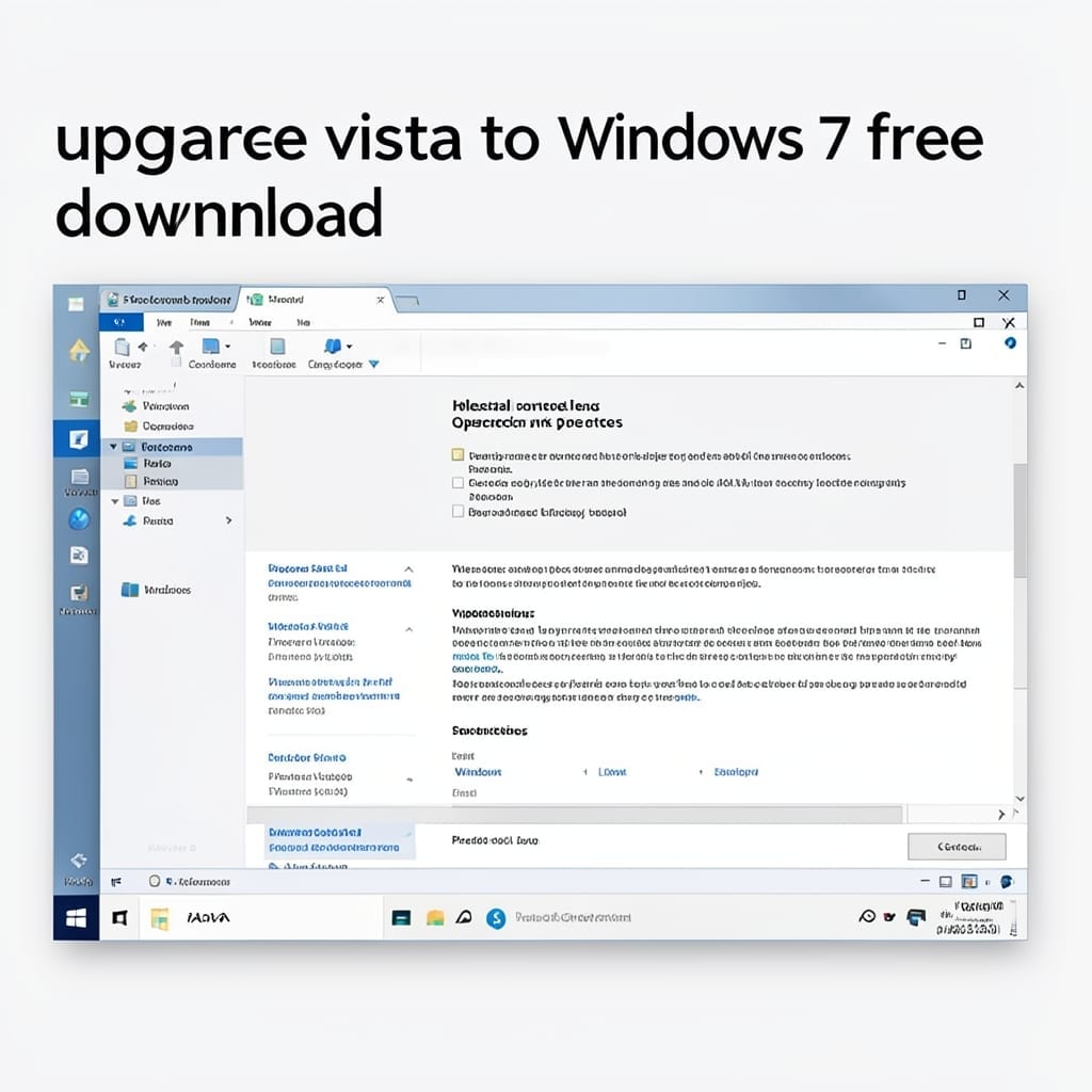 Upgrade Vista to Windows 7 Free Download: Legal ISO Without Activation