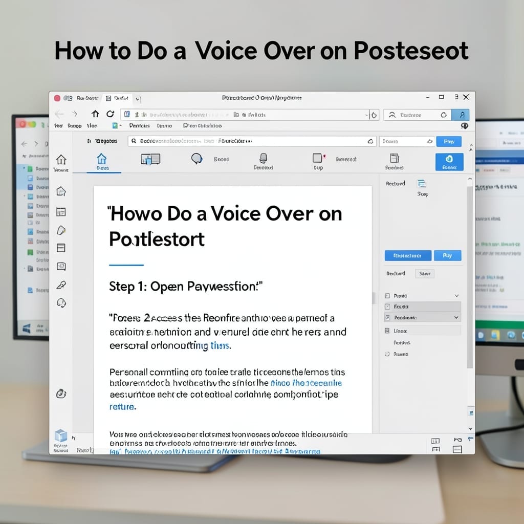 How To Do A Voice Over On PowerPoint: Step By Step Audio Integration