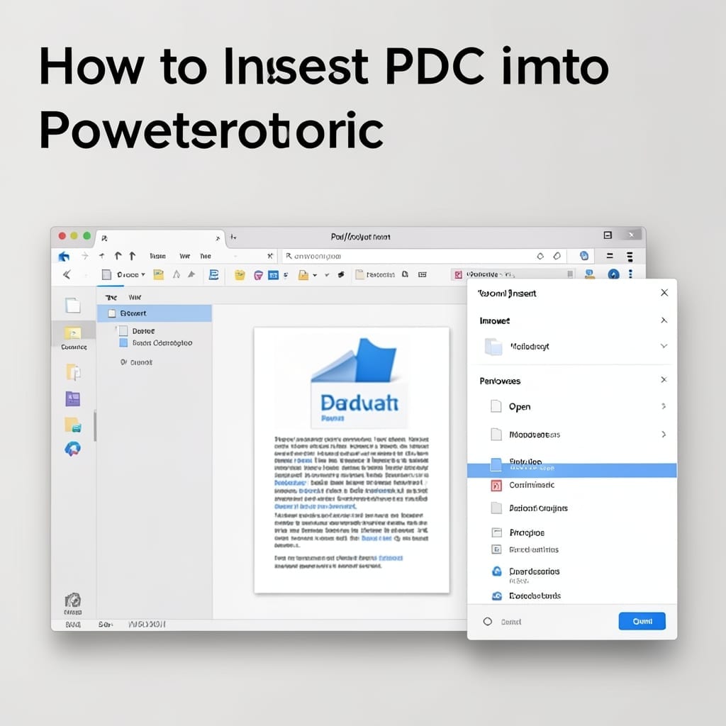 How To Insert PDF Into PowerPoint: Direct Embed for Professional Presentations
