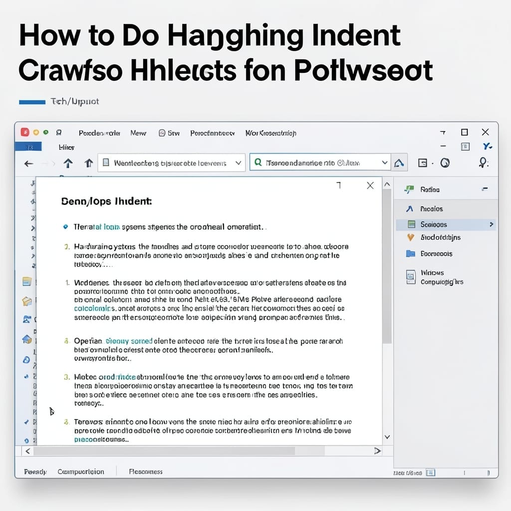 How to Do Hanging Indent on PowerPoint: Step-by-Step Formatting Guide