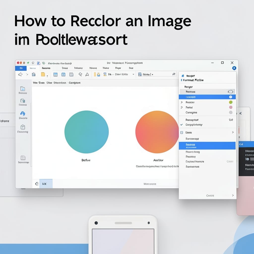 How To Recolor An Image In PowerPoint: Quick Color Adjustment Guide