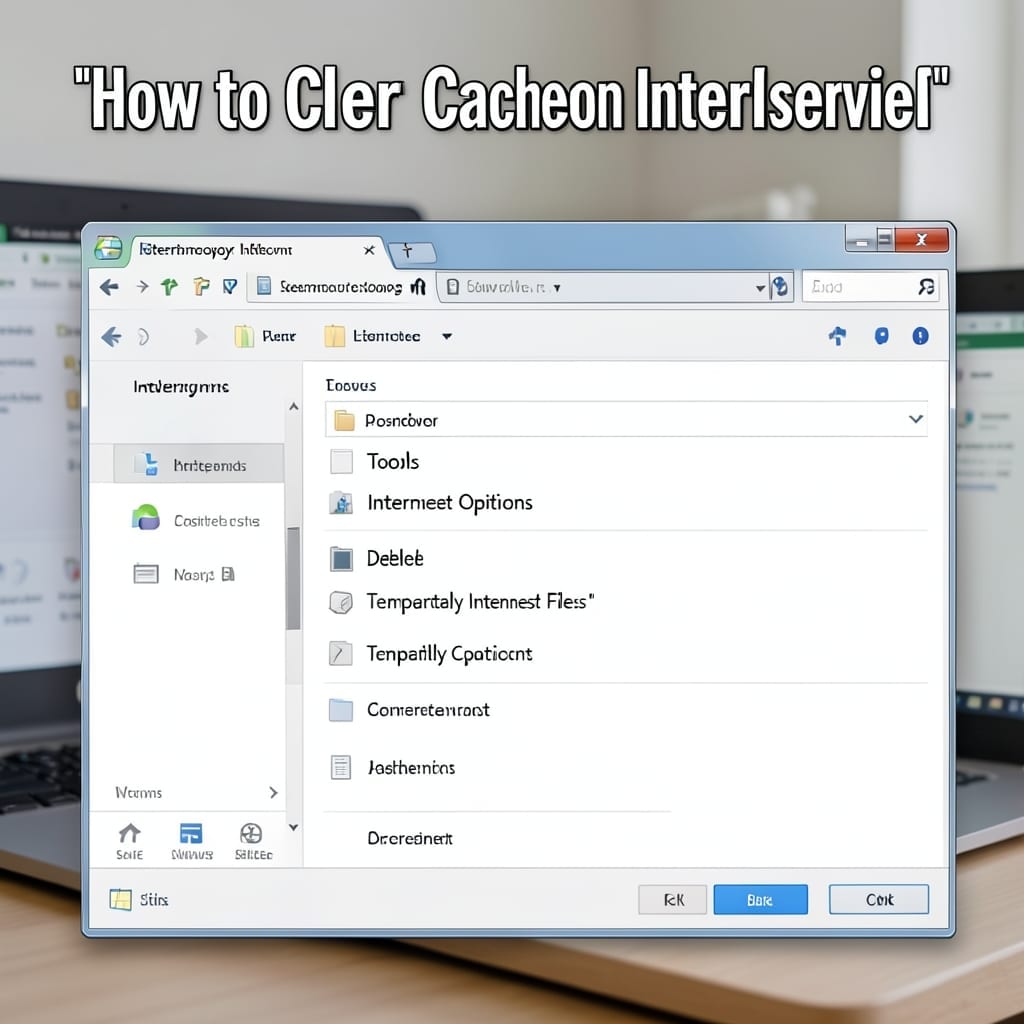 How to Clear Cache on Internet Explorer: Quick Browser Reset Guide