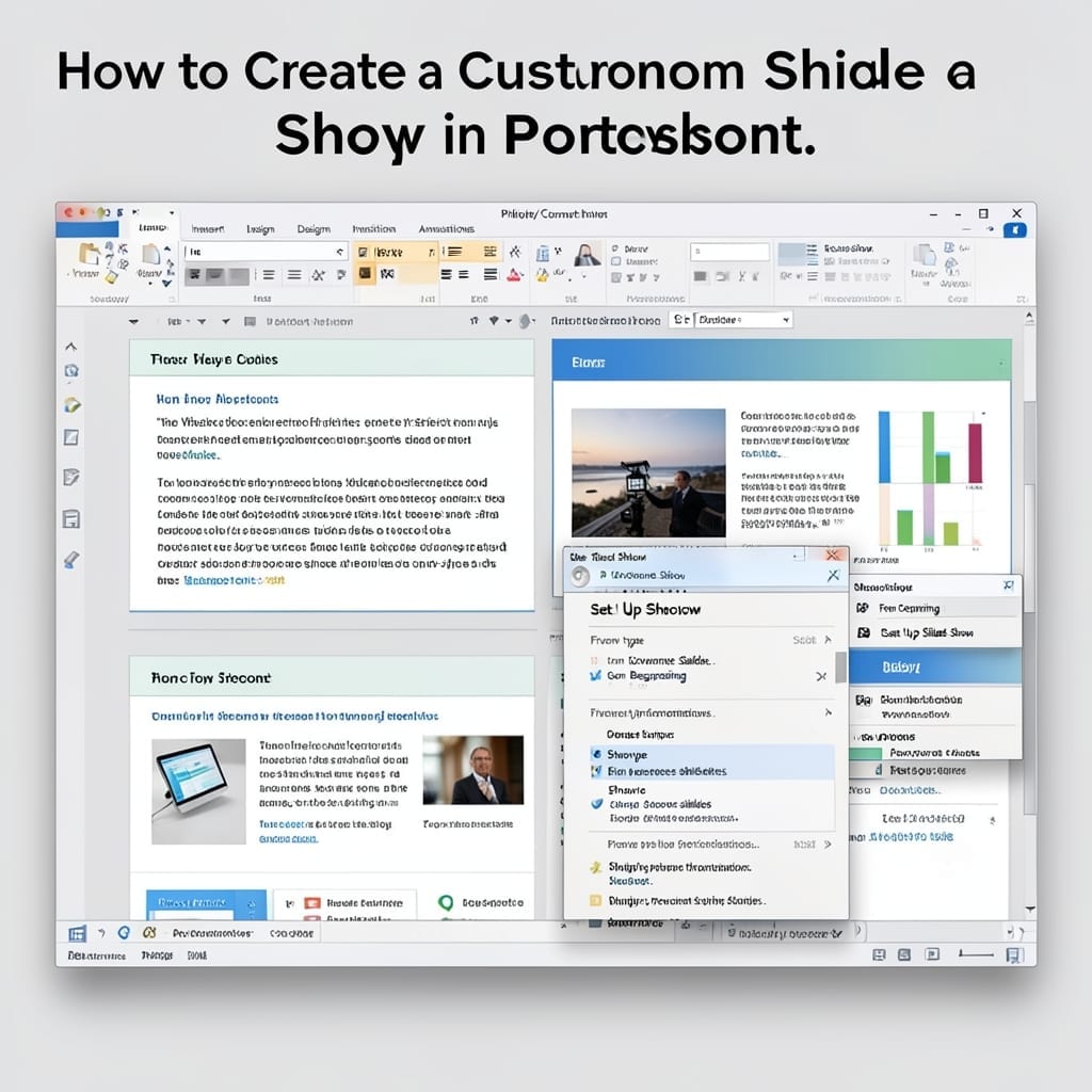 How To Create A Custom Slide Show In PowerPoint: Seamless Presentation Flow
