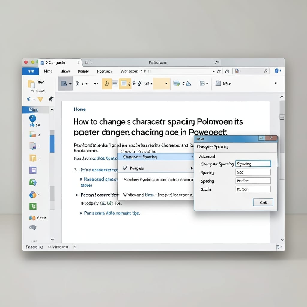 How To Change Character Spacing In PowerPoint: Quick Adjustment for Professional Slides