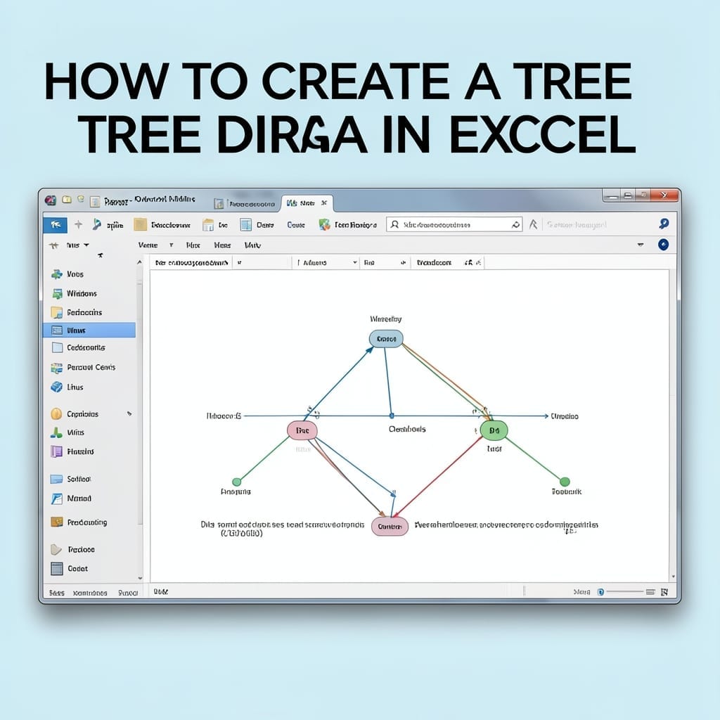 How to Create a Tree Diagram in Excel: Hierarchy Visuals With SmartArt