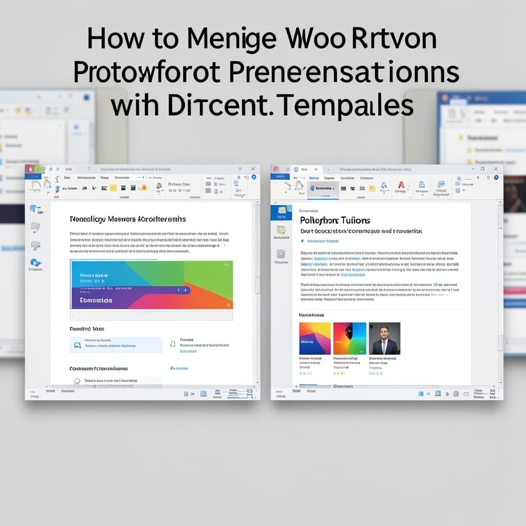 How To Merge Two PowerPoint Presentations With Different Templates: Seamless Design Integration