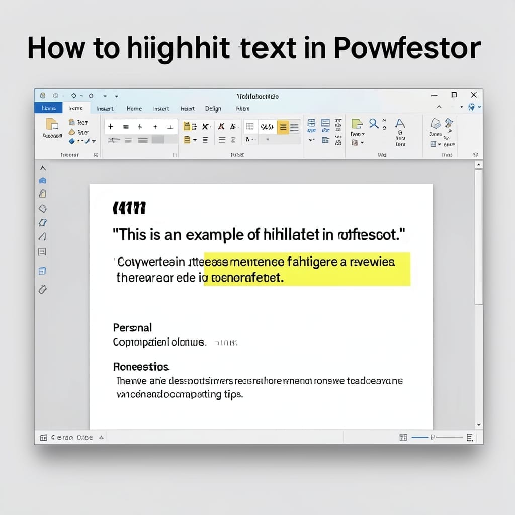 How to Highlight Text in PowerPoint: Precision Styling for Presentations