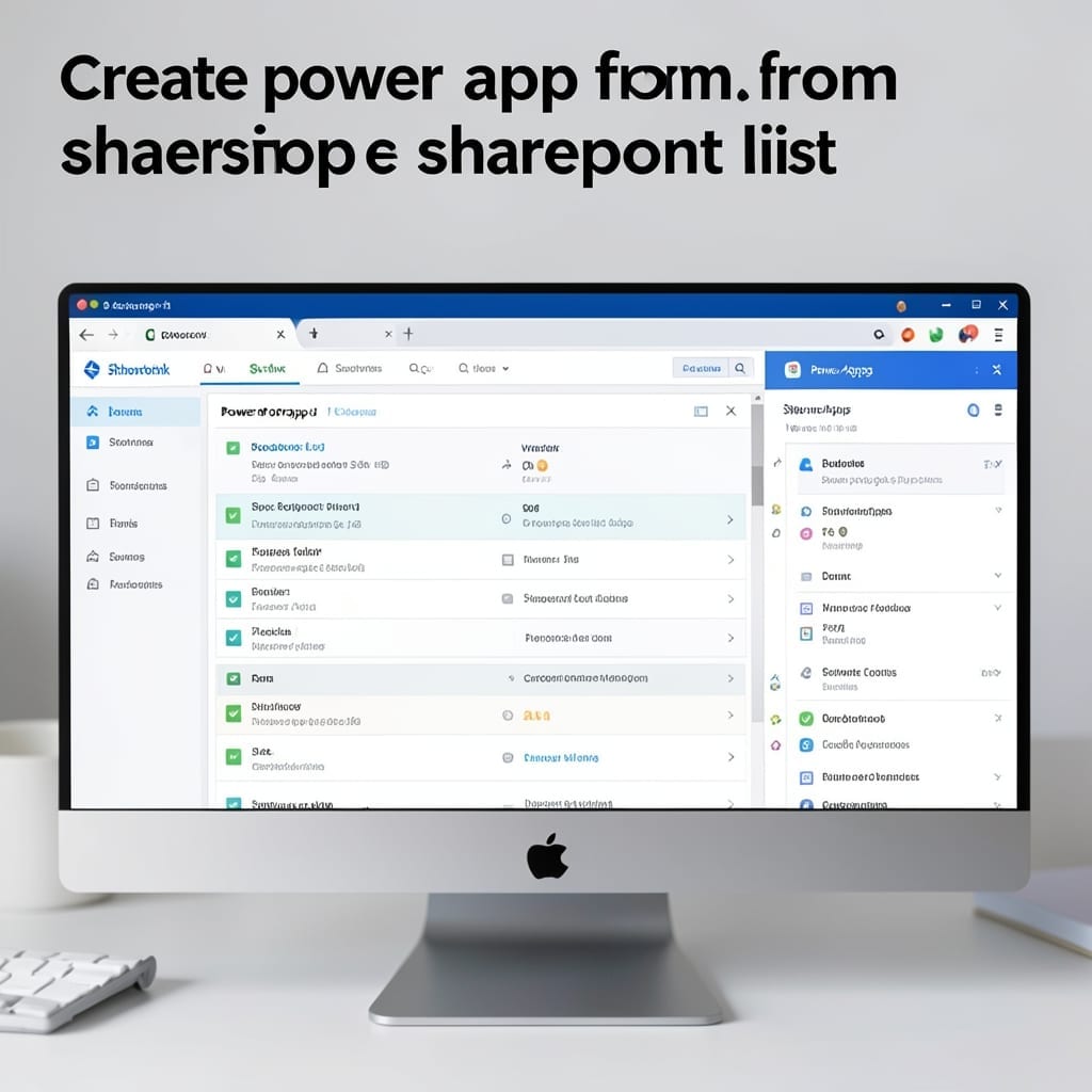 Create Power App From SharePoint List: No-Code Solution in Minutes