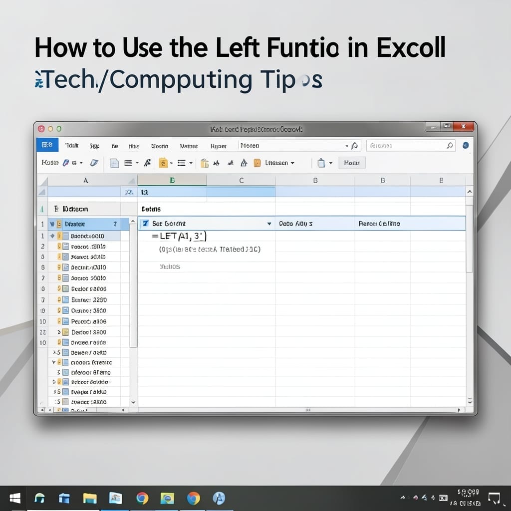 How to Use LEFT Function in Excel: Extract Text From the Left Side