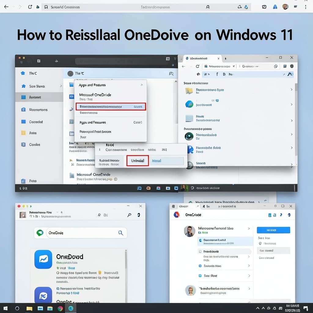 How to Reinstall Onedrive on Windows 11: Quick Setup Guide for Cloud Access