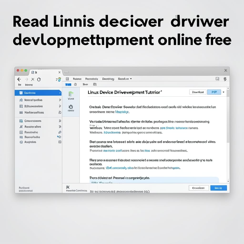 Read Linux Device Driver Development Online Free: Beginner To Expert Guide