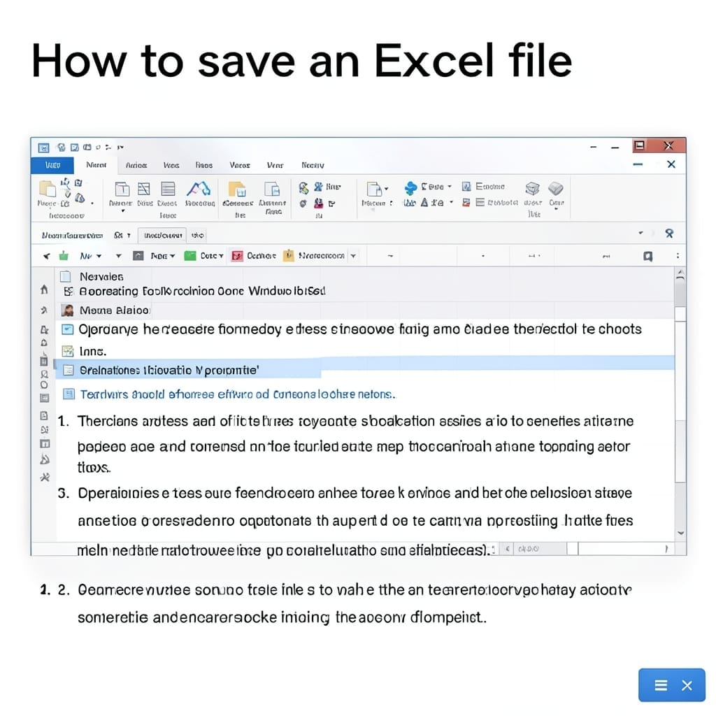 How To Save An Excel File: Quick Keyboard Shortcut Method
