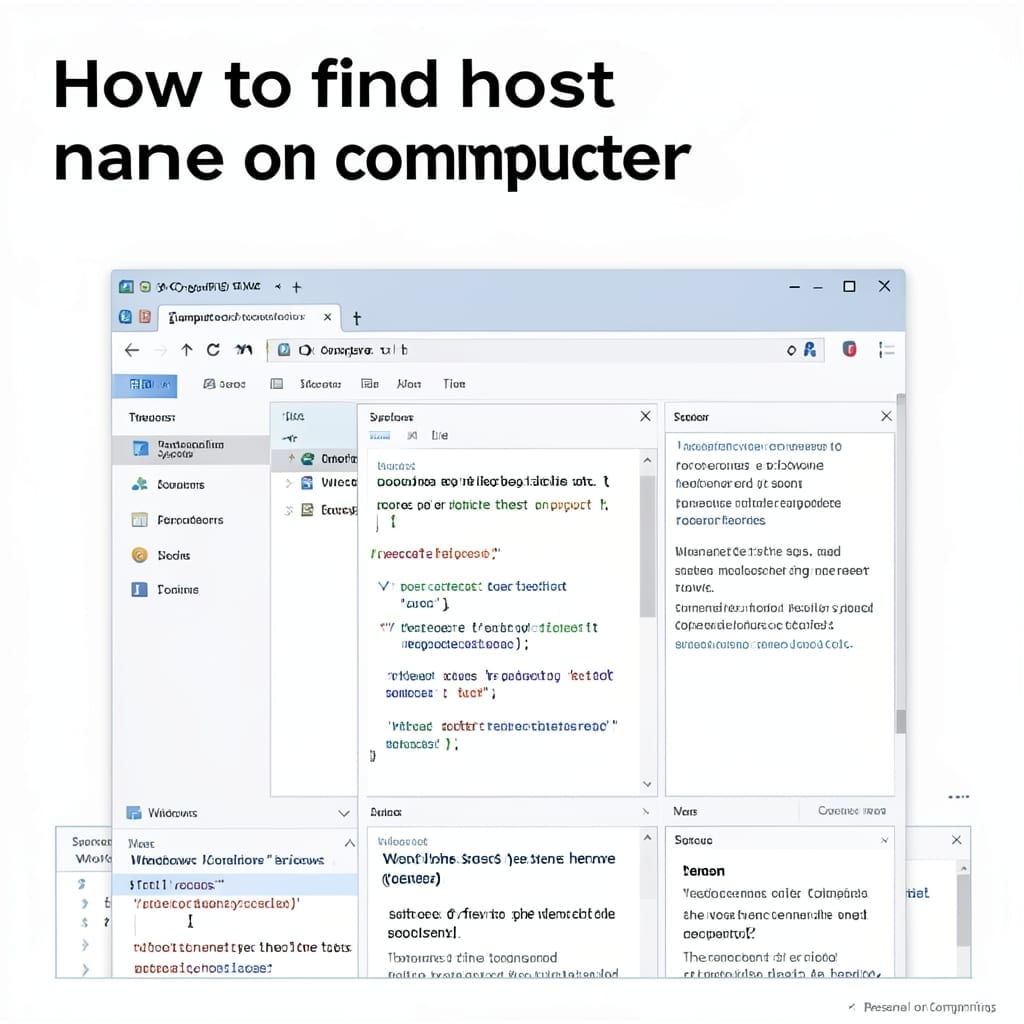 How To Find Host Name On Computer: Quick Command Line Method