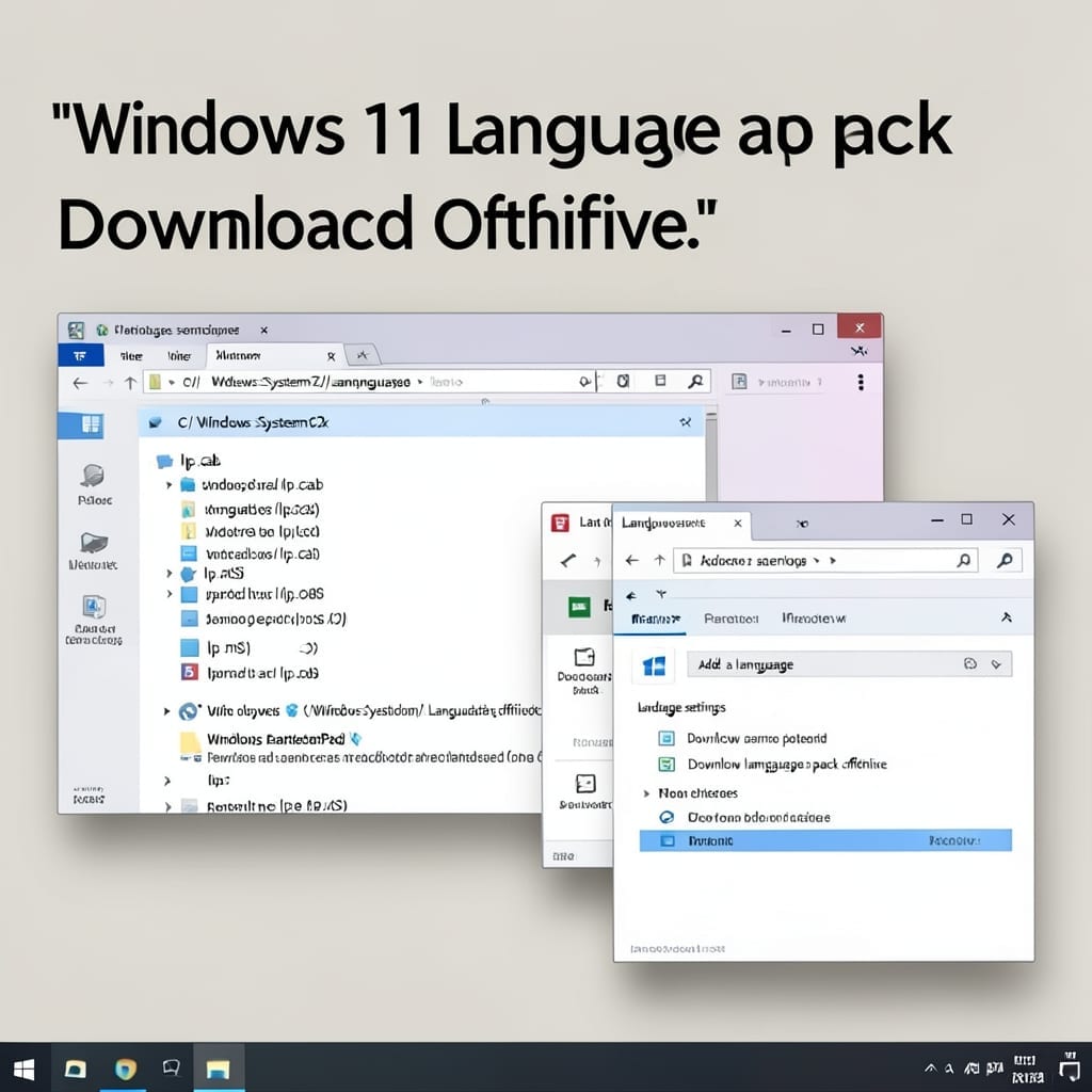 Windows 11 Language Pack Download Offline: Standalone Installer for All Editions