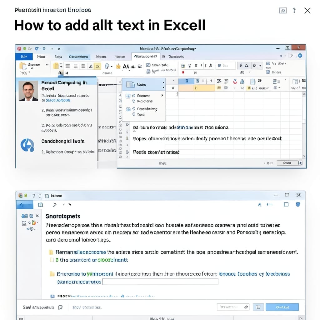 How To Add Alt Text In Excel: Accessibility Made Simple