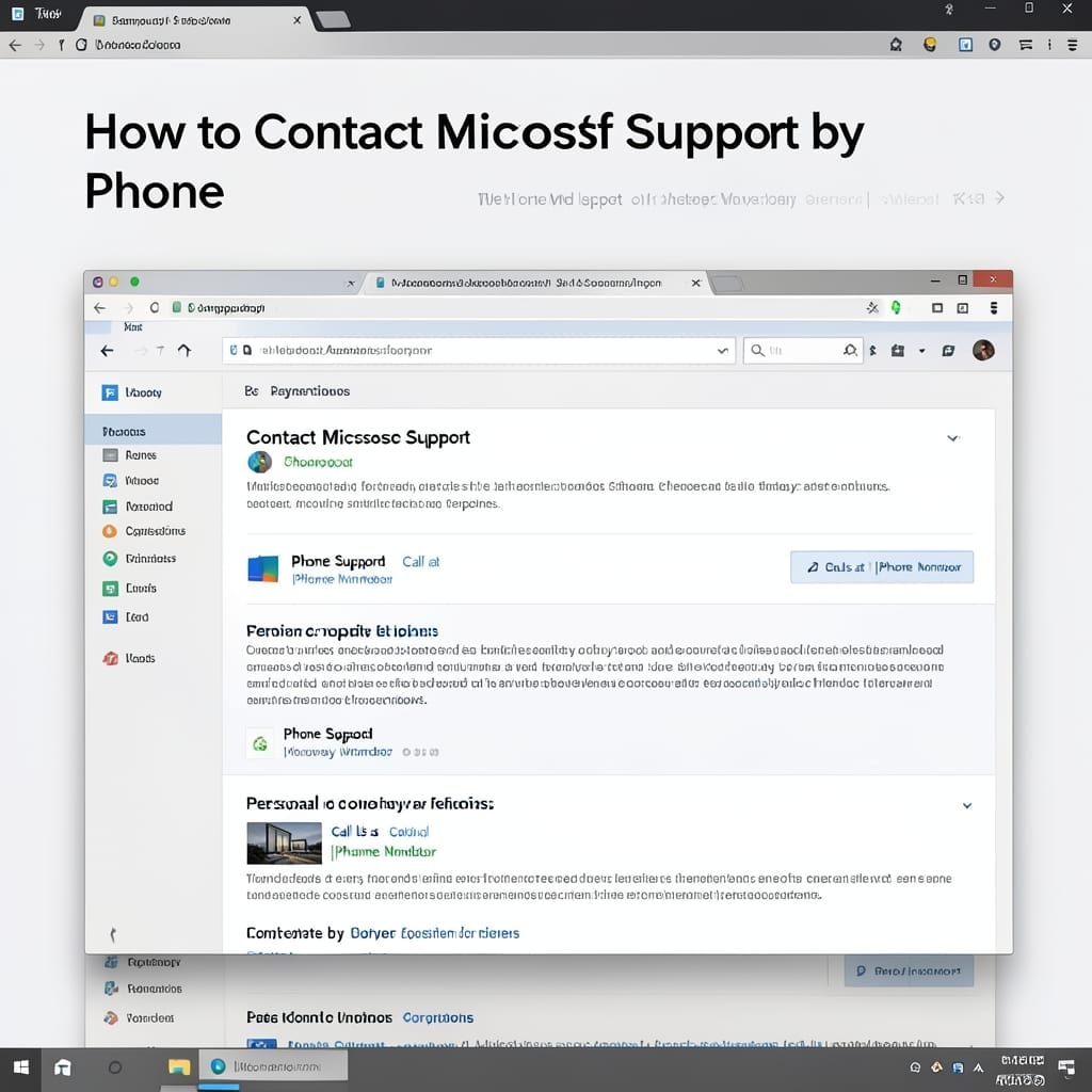 How To Contact Microsoft Support By Phone: Direct Line to Expert Help