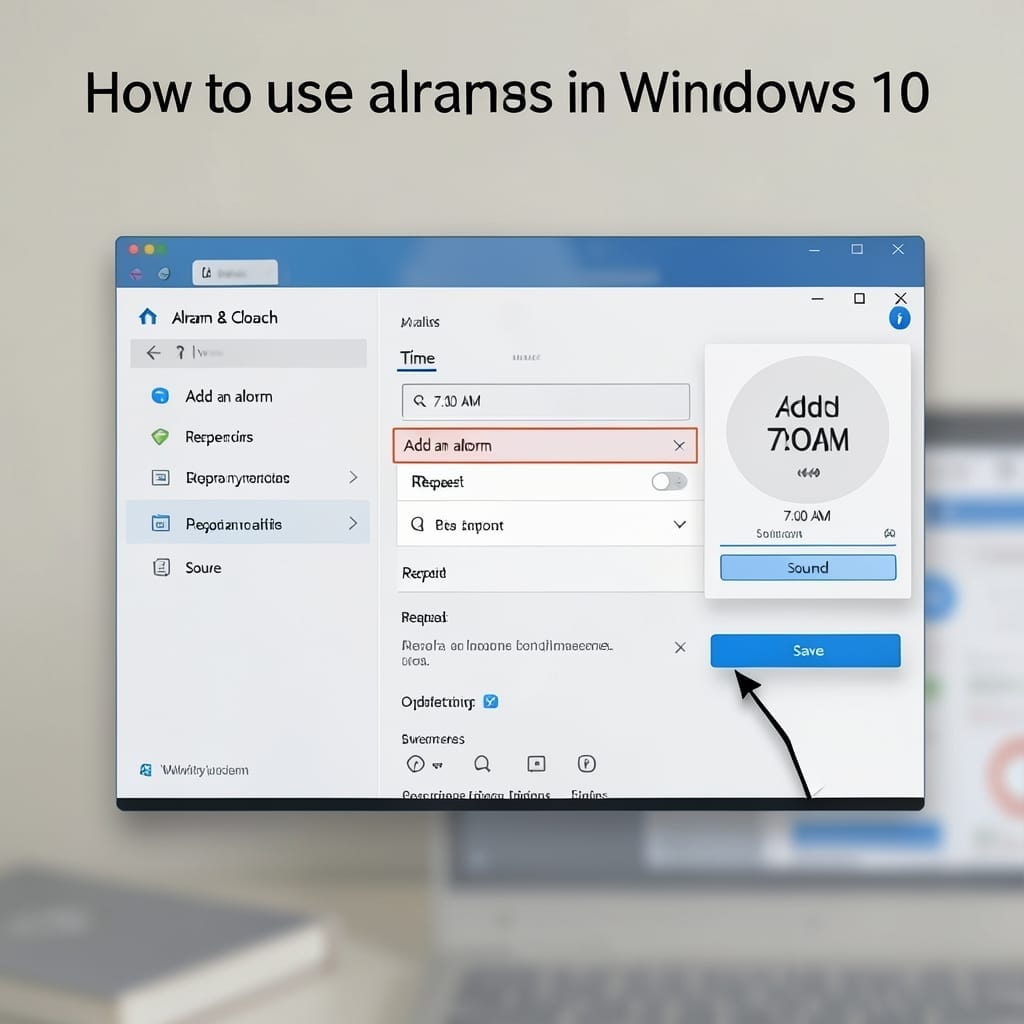 How to Use Alarms in Windows 10: Scheduled Notifications for Key Tasks