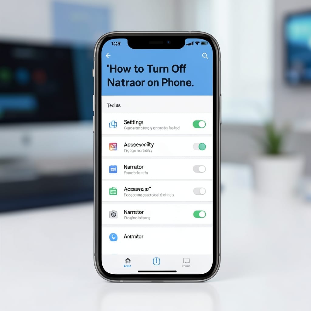 How to Turn Off Narrator on Android Phone: Simple Settings Toggle