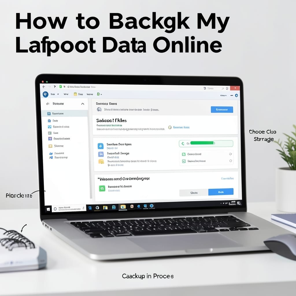 How To Backup My Laptop Data Online: Secure Cloud Protection Guide