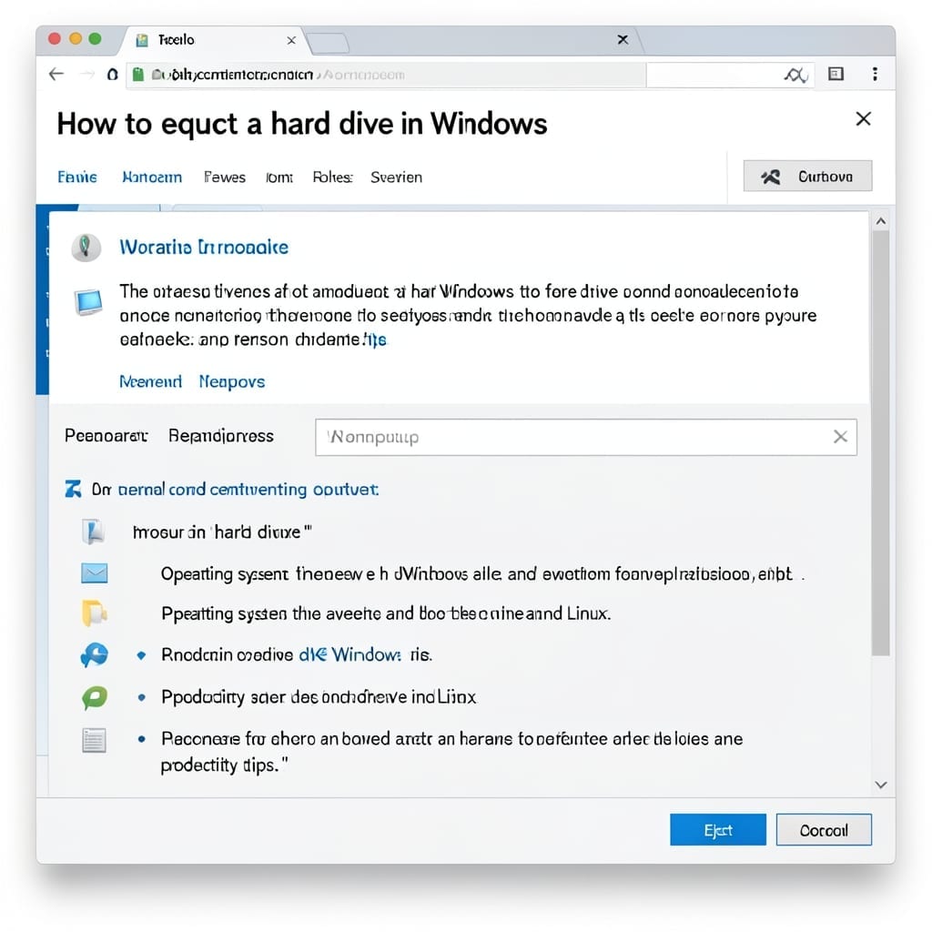 Windows How to Eject Hard Drive: Safe Removal in 3 Steps
