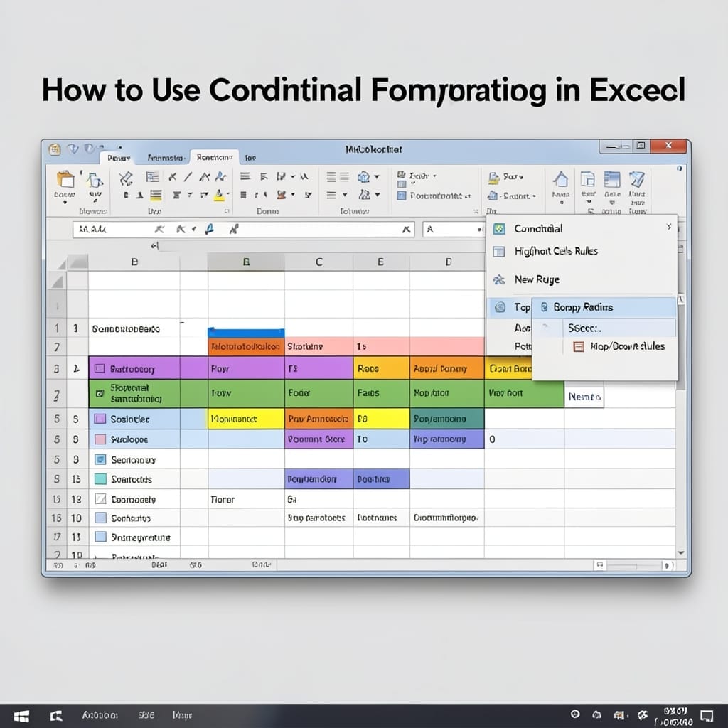 How to Use Conditional Formatting in Excel: Visual Data Highlighting Made Simple