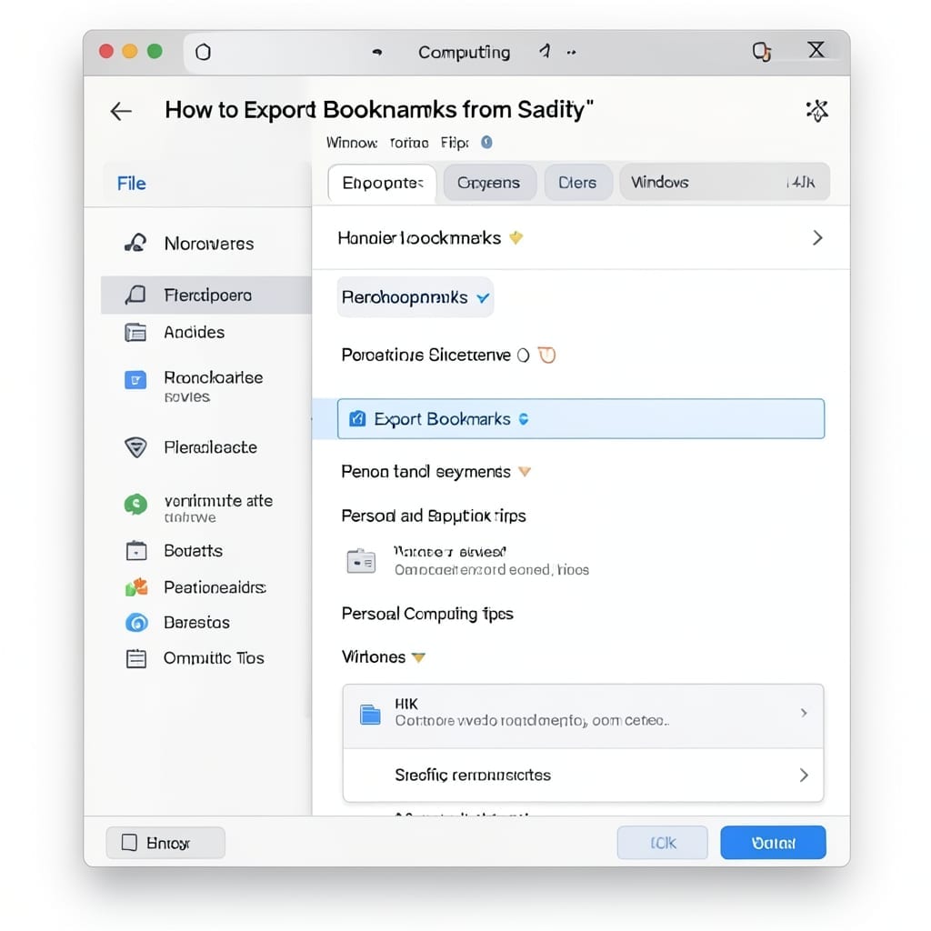 How To Export Bookmarks From Safari: Step-by-Step Guide for Easy Transfer