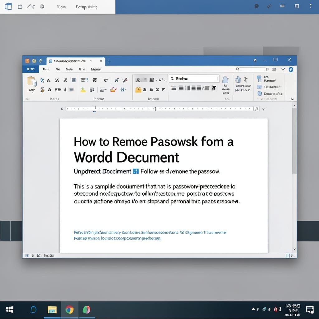 How To Remove Password From Word Document: Step By Step Access Guide