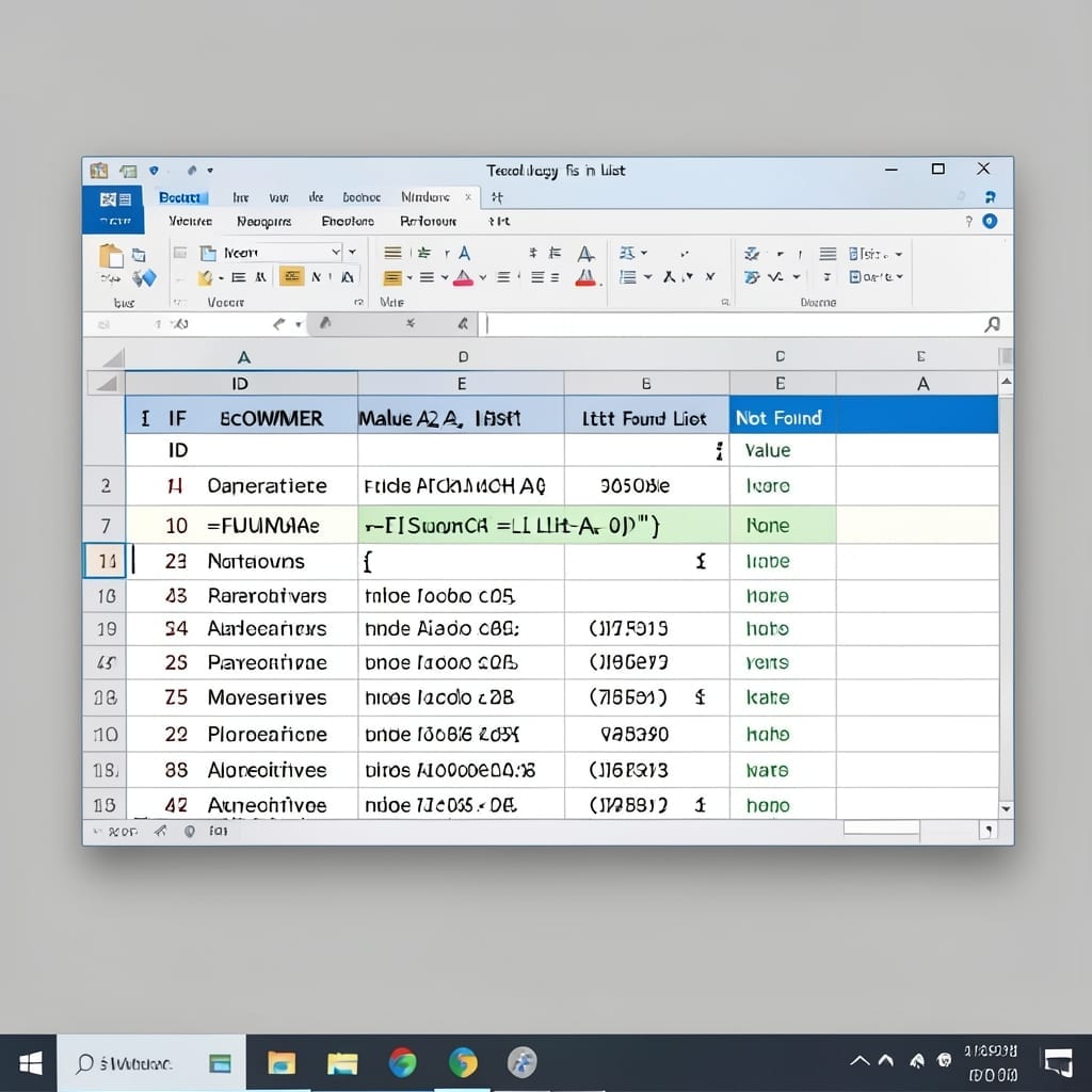 Excel Lookup If Value Is In List: Match Data With Ease