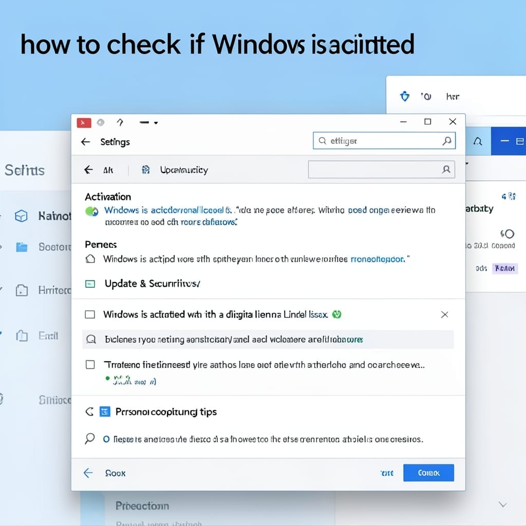 How to Check If Windows Is Activated: Quick Verification Method