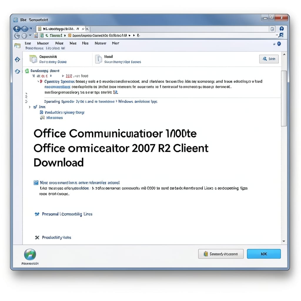 Office Communicator 2007 R2 Client Download: Secure Team Collaboration Tool
